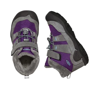 Buty outdoorowe dziecięce Keen Knotch Chukka Steel Grey/Charisma  US 3