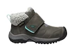 Buty outdoorowe dziecięce Keen Kootenay IV Mid Wp Steel Grey/Porcelain