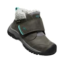 Buty outdoorowe dziecięce Keen Kootenay IV Mid Wp Steel Grey/Porcelain