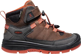 Buty outdoorowe dziecięce Keen Redwood Mid Wp Coffee Bean/Picante