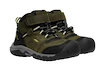 Buty outdoorowe dziecięce Keen Ridge Flex Mid Wp Dark Olive/Dusky Citron