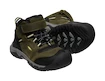 Buty outdoorowe dziecięce Keen Ridge Flex Mid Wp Dark Olive/Dusky Citron