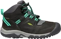 Buty outdoorowe dziecięce Keen Ridge Flex Mid Wp Magnet/Greenlake  US 13