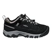 Buty outdoorowe dziecięce Keen TARGHEE IV Low WP Black/Steel grey