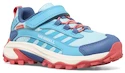 Buty outdoorowe dziecięce Merrell  Moab Speed 2 Low A/C Wtrpf Turq/Coral