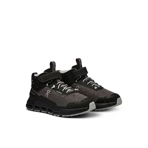 Buty outdoorowe dziecięce On Cloudhero Mid Waterproof Black/Eclipse