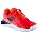 Buty tenisowe dziecięce Babolat Jet Mach 3 All Court Boy Strike Red/White