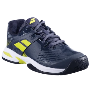 Buty tenisowe dziecięce Babolat Propulse All Court Junior Boy Grey/Aero