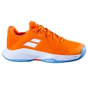 Buty tenisowe dziecięce Babolat Propulse Junior 3 AC Boy Orange Peel