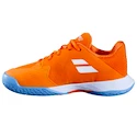 Buty tenisowe dziecięce Babolat Propulse Junior 3 AC Boy Orange Peel