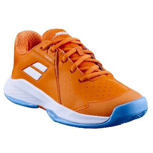 Buty tenisowe dziecięce Babolat Propulse Junior 3 Clay Boy Orange Peel