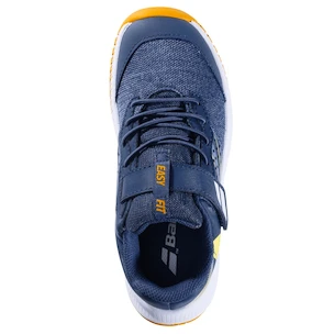 Buty tenisowe dziecięce Babolat Pulsion Kid All Court Boy Blue/Yellow