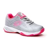 Buty tenisowe dziecięce Lotto Mirage 300 III ALR JR Vapor Gray/Glamour Pink