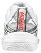 Buty tenisowe dziecięce Mizuno  Breakshot 3 CC White/IgnititonRed