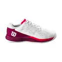 Buty tenisowe dziecięce Wilson Rush Pro Ace Jr White/Beet Red  EUR 38 2/3