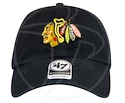 Czapka baseballowa 47 Brand  NHL Chicago Blackhawks Black