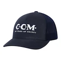 Czapka baseballowa CCM 125 Anniversary Mesh Trucker Navy Senior