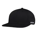 Czapka baseballowa CCM Eflex Team Flatbrim Snapback Black