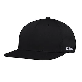 Czapka baseballowa CCM Eflex Team Flatbrim Snapback Black