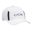 Czapka baseballowa CCM Golf Perforated Cap Blanc Senior