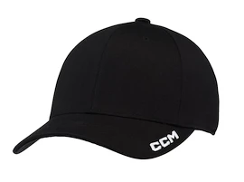 Czapka baseballowa CCM Team Training Flex Black Senior