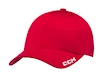 Czapka baseballowa CCM  Team Training Flex Red Senior