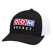 Czapka baseballowa CCM Vintage Fall Meshback Trucker Black Senior