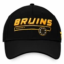 Czapka baseballowa Fanatics  Authentic Pro Rinkside Structured Adjustable NHL Boston Bruins