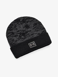 Czapka chłopięca Under Armour Graphic Knit Beanie-BLK