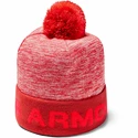 Czapka dziecięca Under Armour  Gametime Pom Beanie red