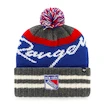 Czapka zimowa 47 Brand  NHL New York Rangers Hyperbolic ’47 CUFF KNIT