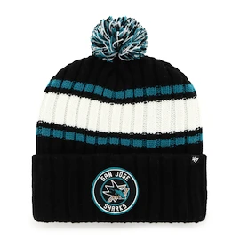 Czapka zimowa 47 Brand NHL San Jose Sharks Plateau ’47 CUFF KNIT