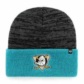 Czapka zimowa 47 Brand Two Tone Brain Freeze Cuff Knit NHL Chicago Anaheim Ducks
