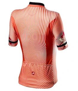 Damska koszulka rowerowa Castelli  Primavera Jersey Peach Echo XL