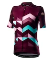 Damska koszulka rowerowa Castelli  Unlimited W Jersey Sangria M