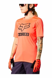 Damska koszulka rowerowa Fox Ranger Womens SS orange