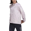 Damska kurtka adidas Own The Run Hooded Running Windbreaker Almost Pink