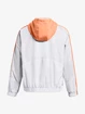 Damska kurtka Under Armour  Rush Woven FZ Jacket-WHT