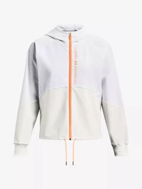 Damska kurtka Under Armour Woven FZ Jacket-WHT