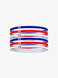 Damska opaska na głowę Under Armour Mini Headbands (6pk)-BLU