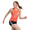 Damski podkoszulek adidas  Speed Tank orange