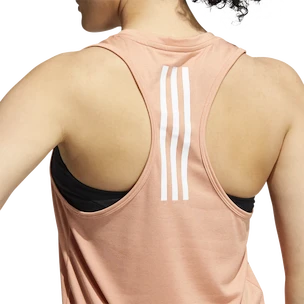 Damski podkoszulek adidas  Training 3-Stripes Tank Ambient Blush XS