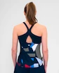 Damski podkoszulek BIDI BADU  New York 2024 Tank Dark Blue/Red