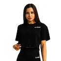 Damski podkoszulek GymBeam  Limitless Cropped T-shirt Black