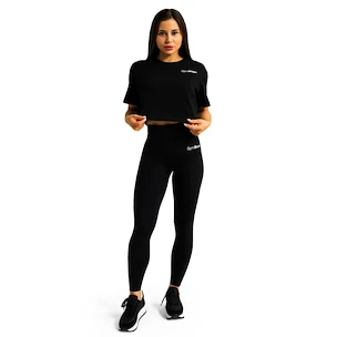 Damski podkoszulek GymBeam  Limitless Cropped T-shirt Black