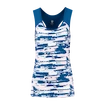 Damski podkoszulek K-Swiss  Hypercourt Stripe Tank Print/Classic Blue M