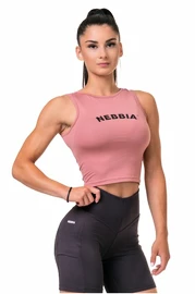 Damski podkoszulek Nebbia Fit & Sporty top old rose