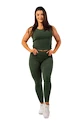 Damski podkoszulek Nebbia  Organic Cotton Ribbed Tank Top 414 dark green