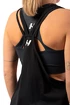 Damski podkoszulek Nebbia  Sleeveless Loose Cross Back Tank Top "Feeling Good" Black