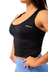 Damski podkoszulek Nebbia  Sporty Slim-Fit Crop Tank Top 422 black